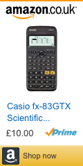 Casio fx-83GTX calculator on Amazon