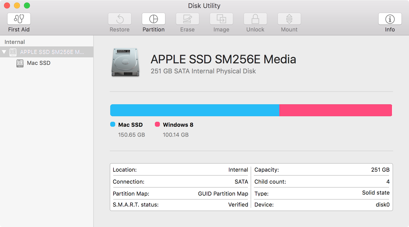 OS X 10.11 El Capitan Disk Utility