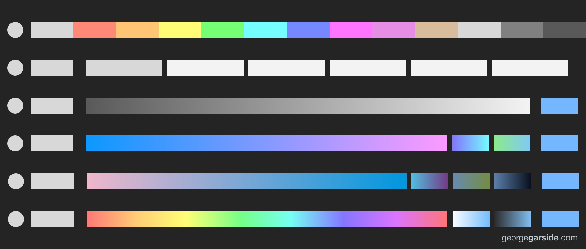 All new colour picker in the Touch Bar in macOS High Sierra