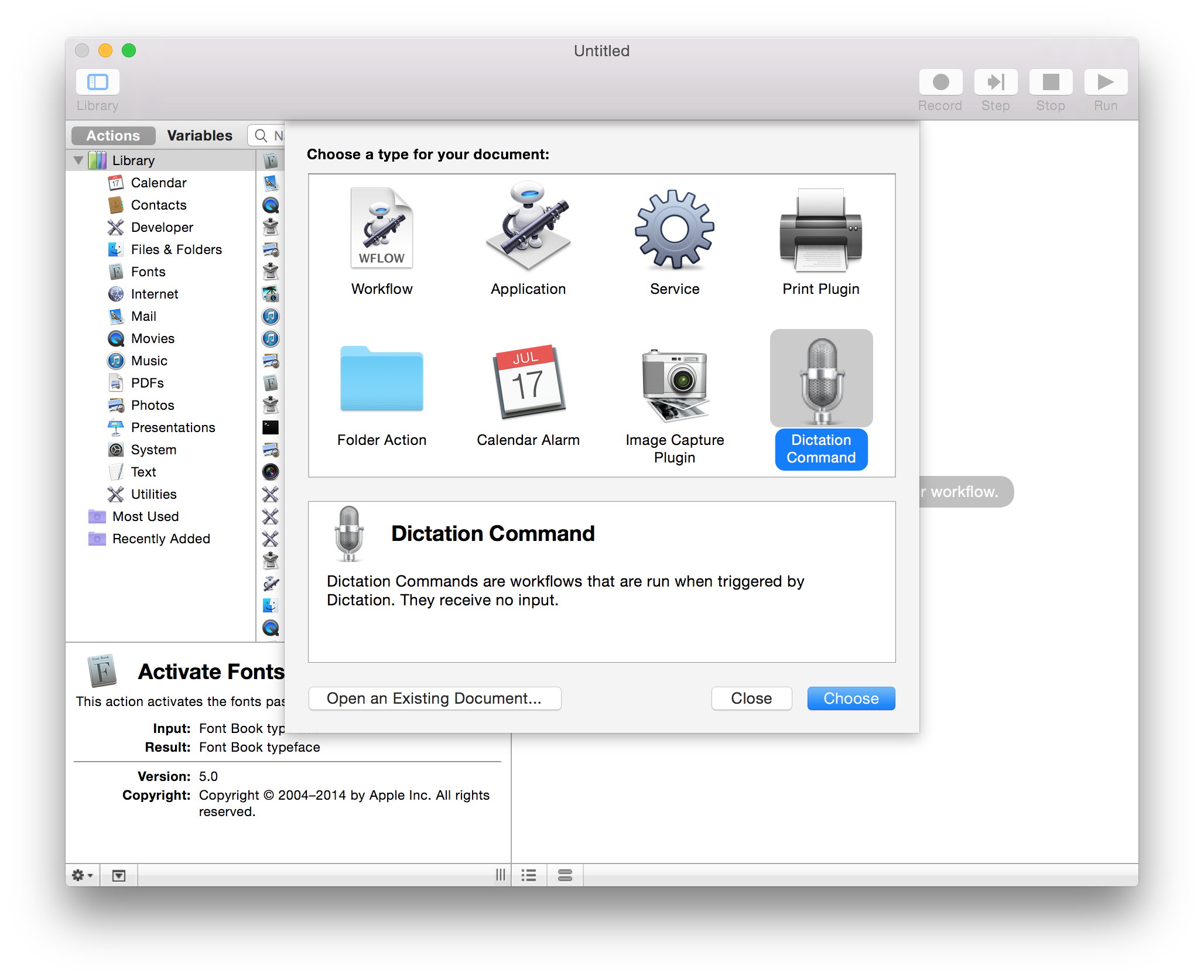 dragon dictate osx