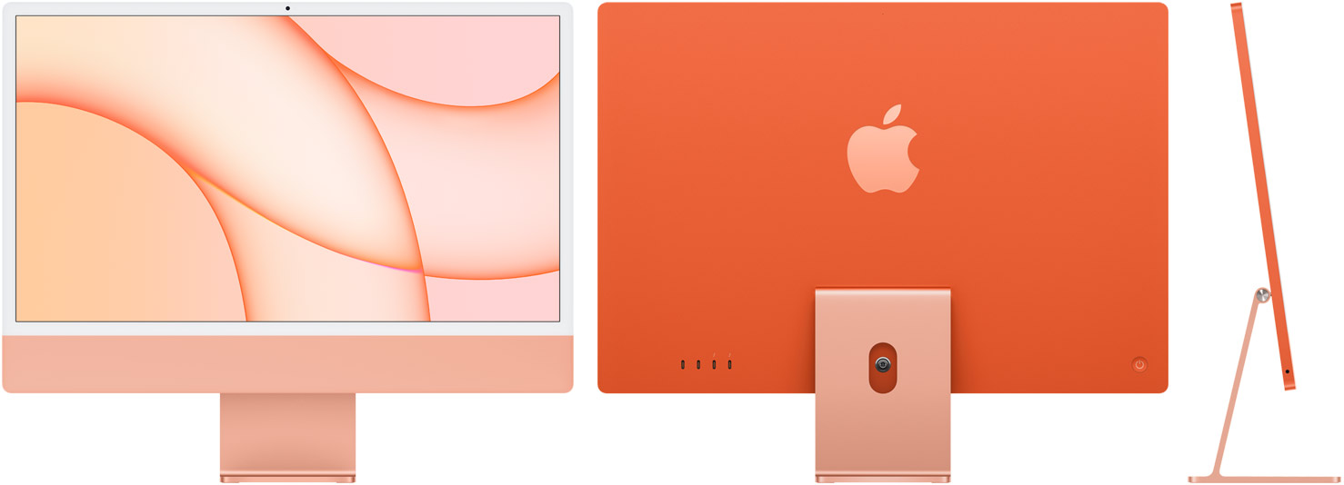 iMac M1 orange