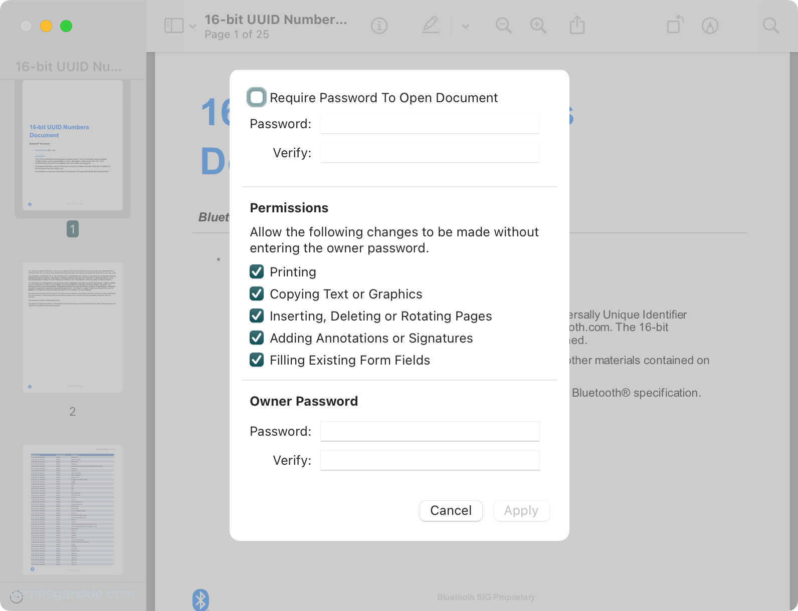 how to use exiftool to change metadata pdf mac