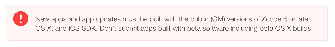 Submit app to App Store Connect with beta macOS - George Garside